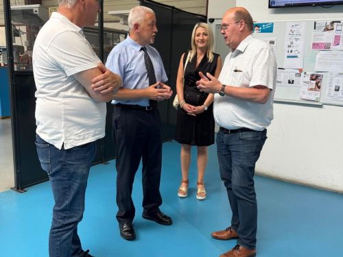 Visite du Sous Préfet