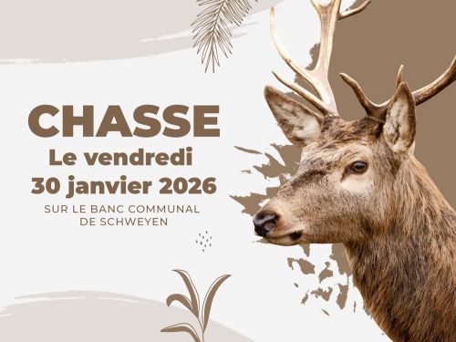 ATTENTION CHASSE