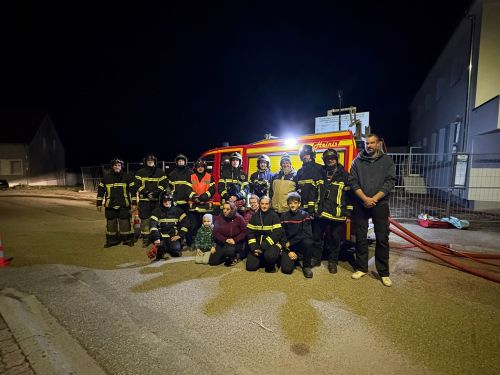 Une manœuvre nocturne pour les pompiers de Schweyen
