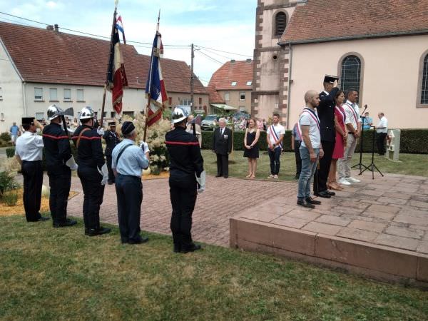 Cérémonie du 14 juillet 2022